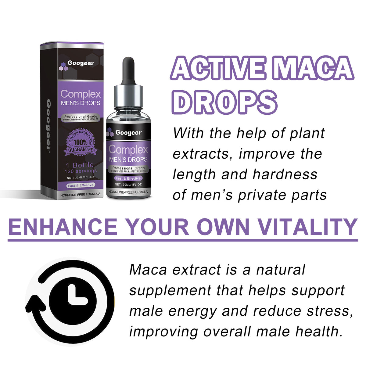 Googeer Complex Mens Drops
