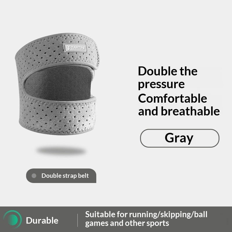 Patellar Knee Brace for Running & Sports - Gray