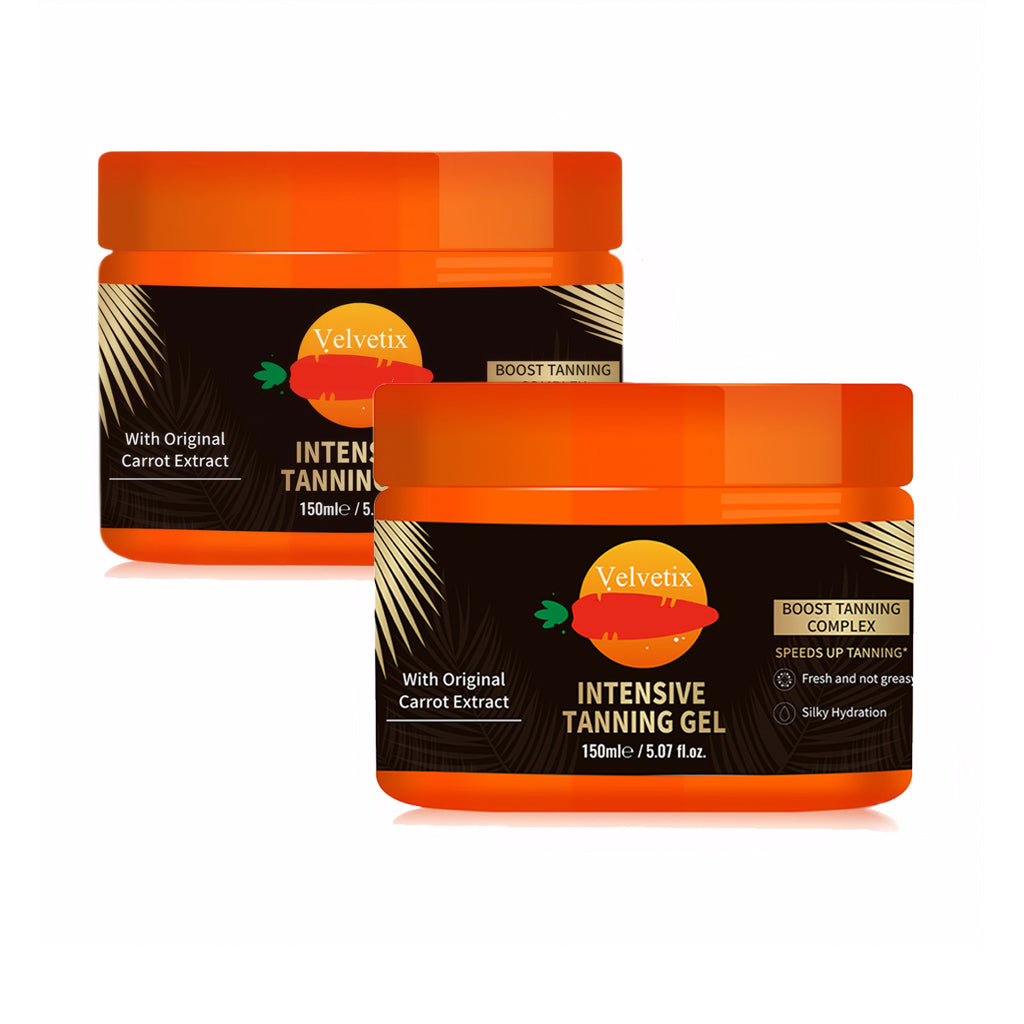 Natural Tanning Gel 150ml - Outdoor Tan Accelerator with Coconut & Sunflower