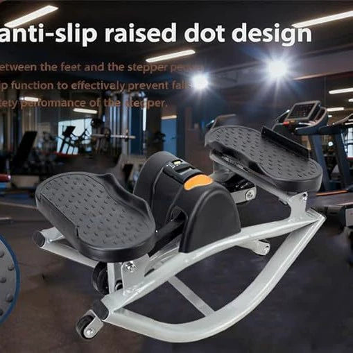 Low-Impact Lateral Stepper for Home Fitness & Gym Use