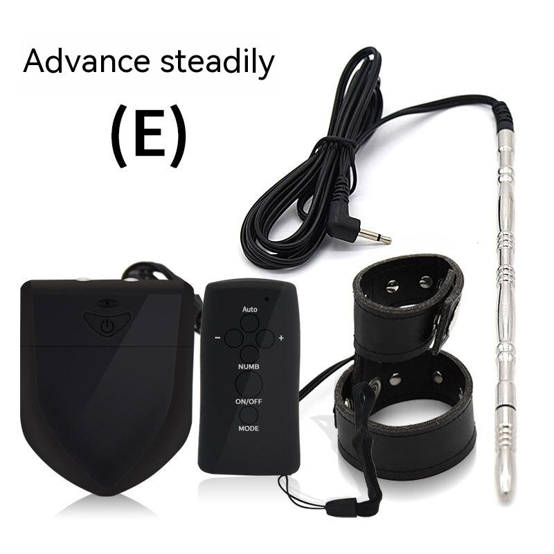 Men's Electric Shock Penis Ring Urethral Plug with Remote Control - Adult Wellness