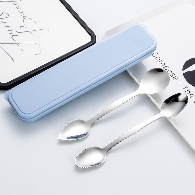 Stainless Steel Double-Headed Mud Scraper for Kitchen and Home Cleaning