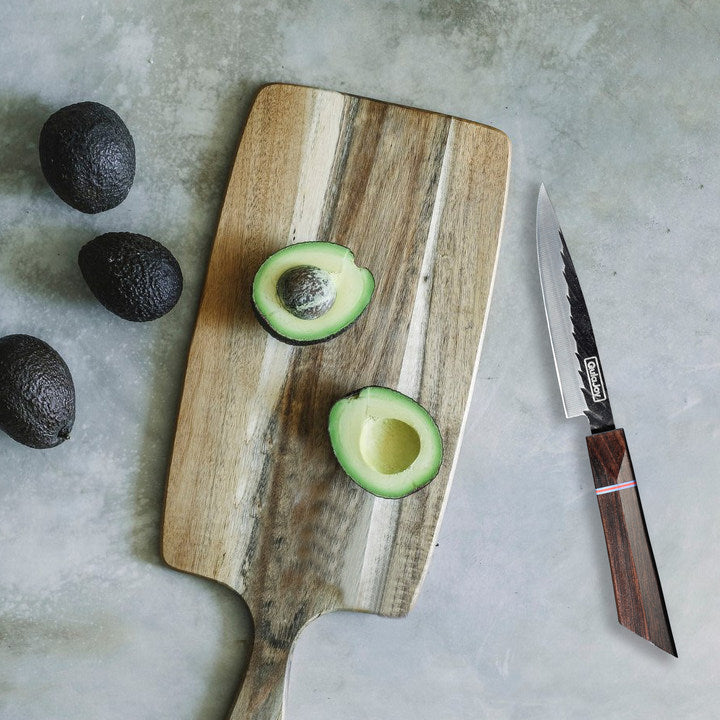 8-Inch Japanese Chef Knife - Hand Forged High Carbon Steel