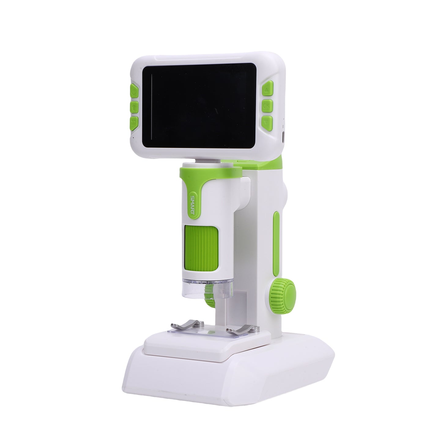 Kids Digital Microscope 1600X with 4-Inch 1080P Screen Portable Science Kit