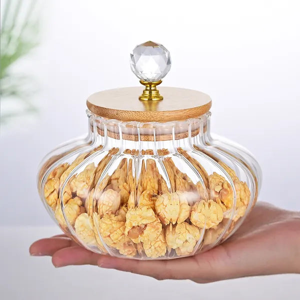 High Borosilicate Sealed Kitchen Storage Jar - 1PCS