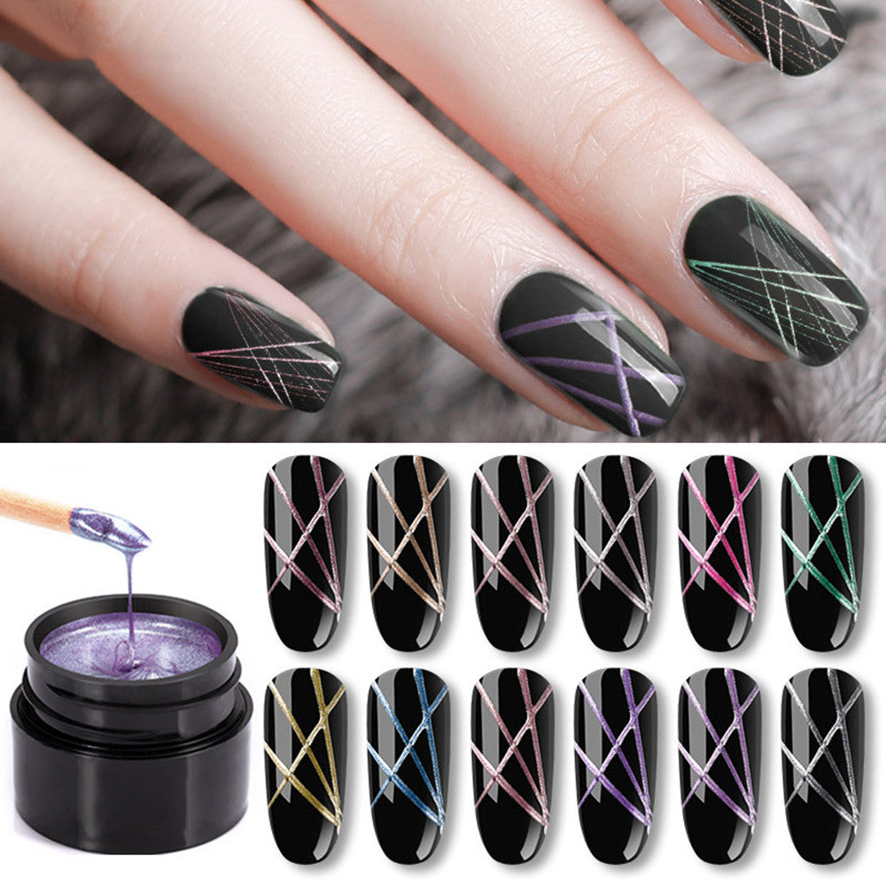 Nail Art Gel Polish - Multiple Colors