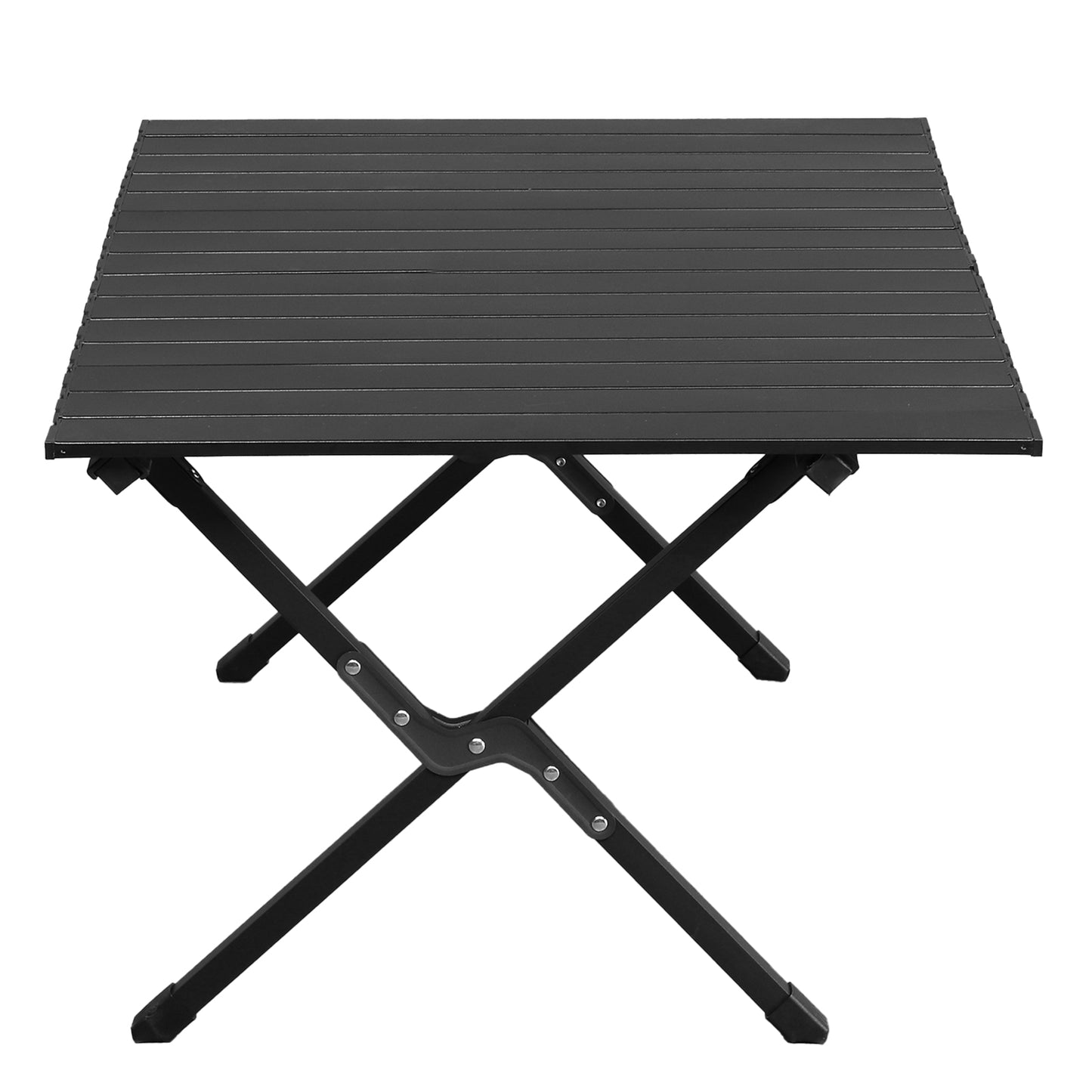 116cm Folding Camping Table - Lightweight Carbon Steel Picnic Table