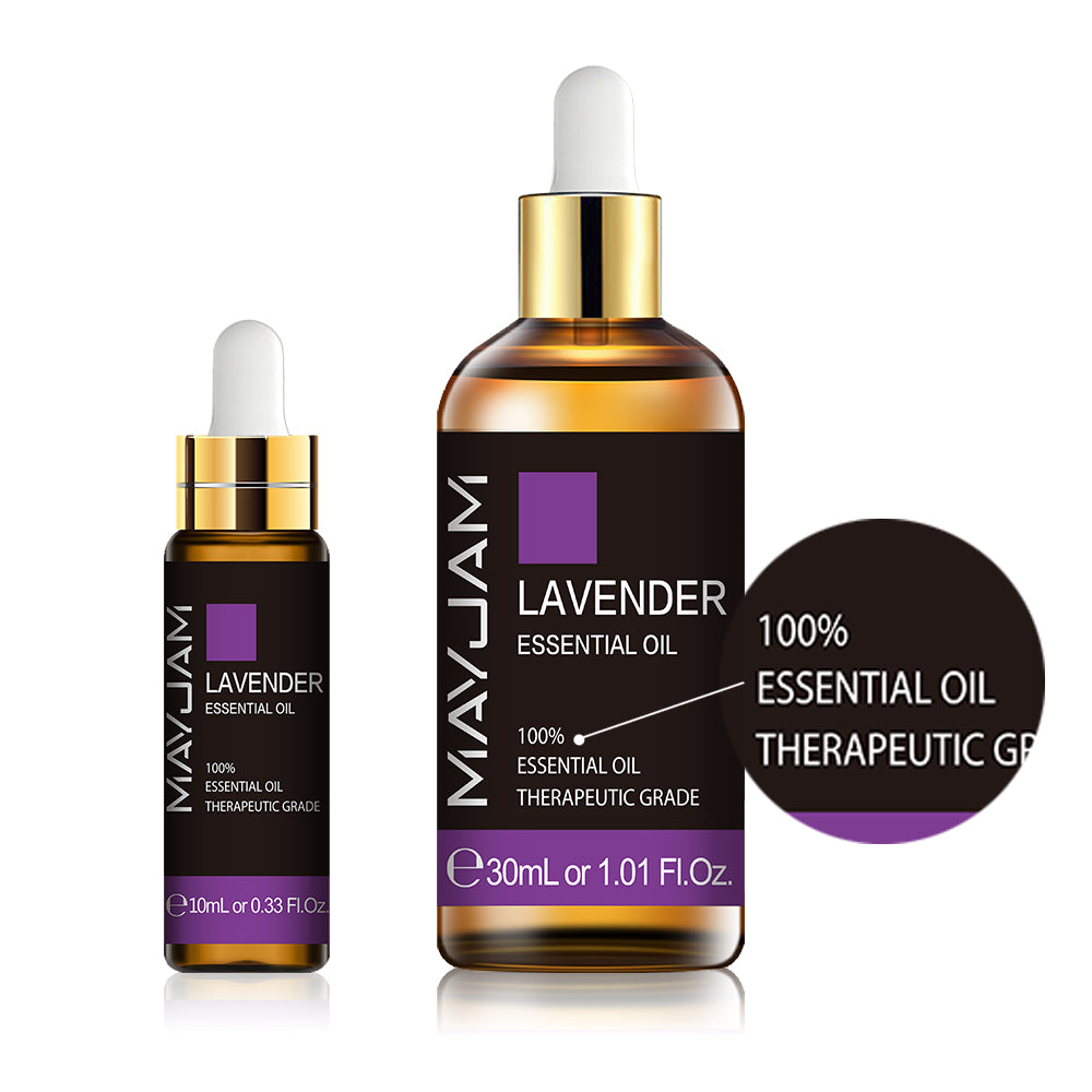 Essential Oil Set for Diffusers - 10ml & 30ml Pure Plant Aromatherapy Oils
