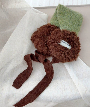 Knitted Earmuffs for Cold Weather - Blue, Unisex, Warm Winter Headwear