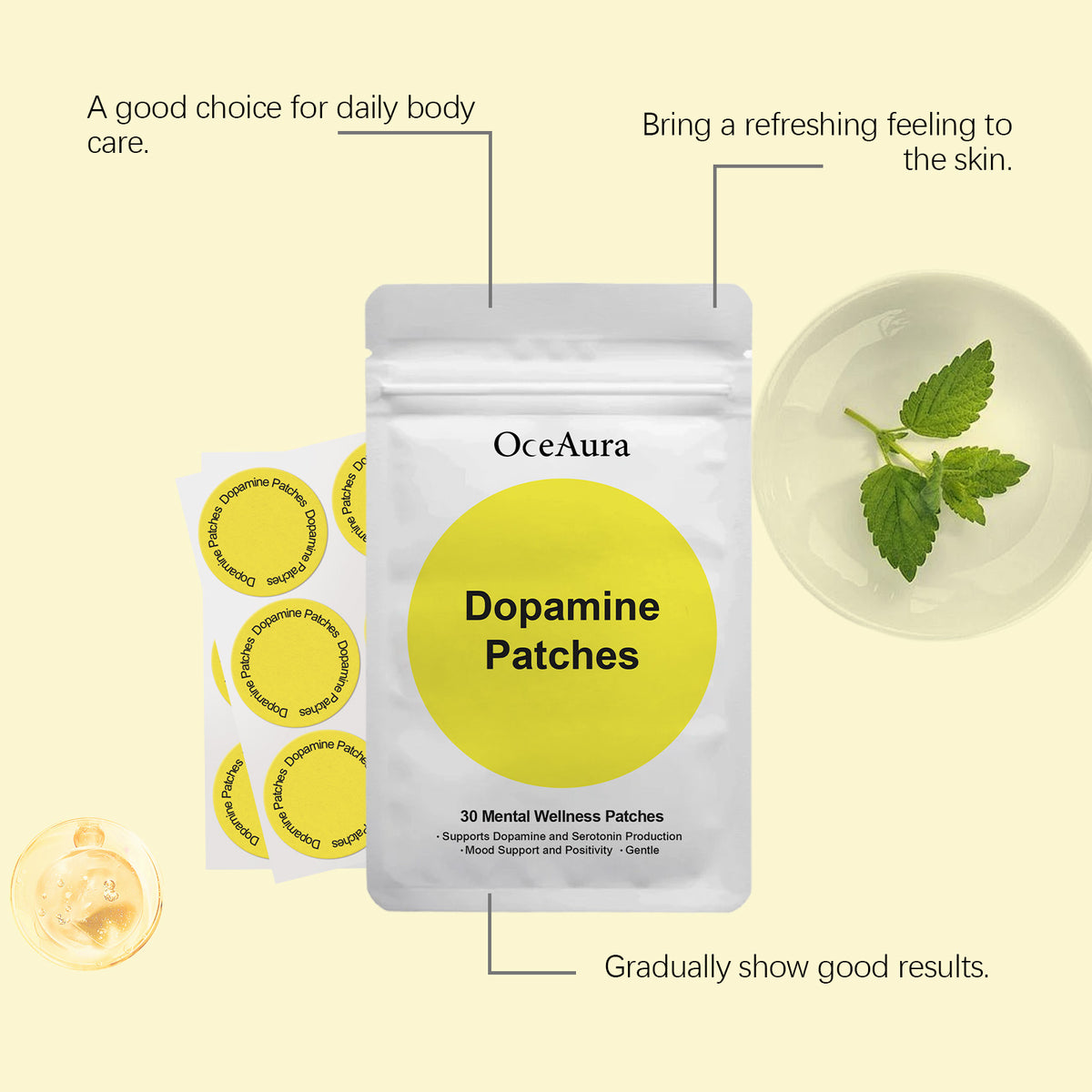 Moisturizing Body Care Patch 30pcs