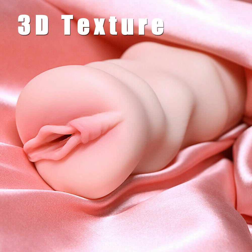 Realistic Male Masturbator Cup - Flesh Stroker Toy for Men