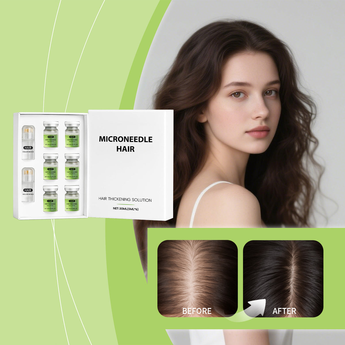 Micro-Needle Roller Serum - 5ml x 6 Pack