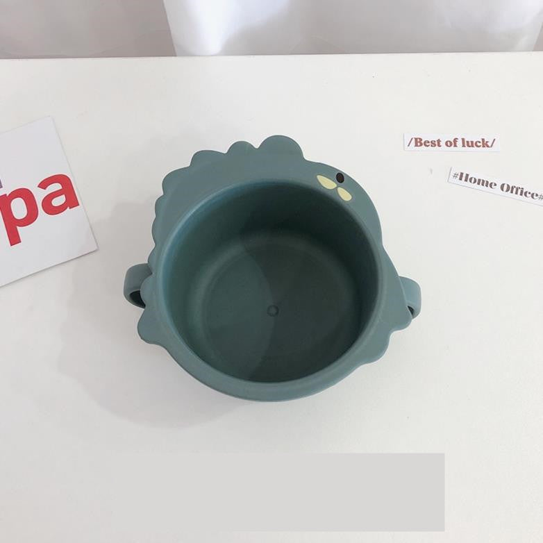 Children's Silicone Food Bowl Set with Multiple Characters and Colors