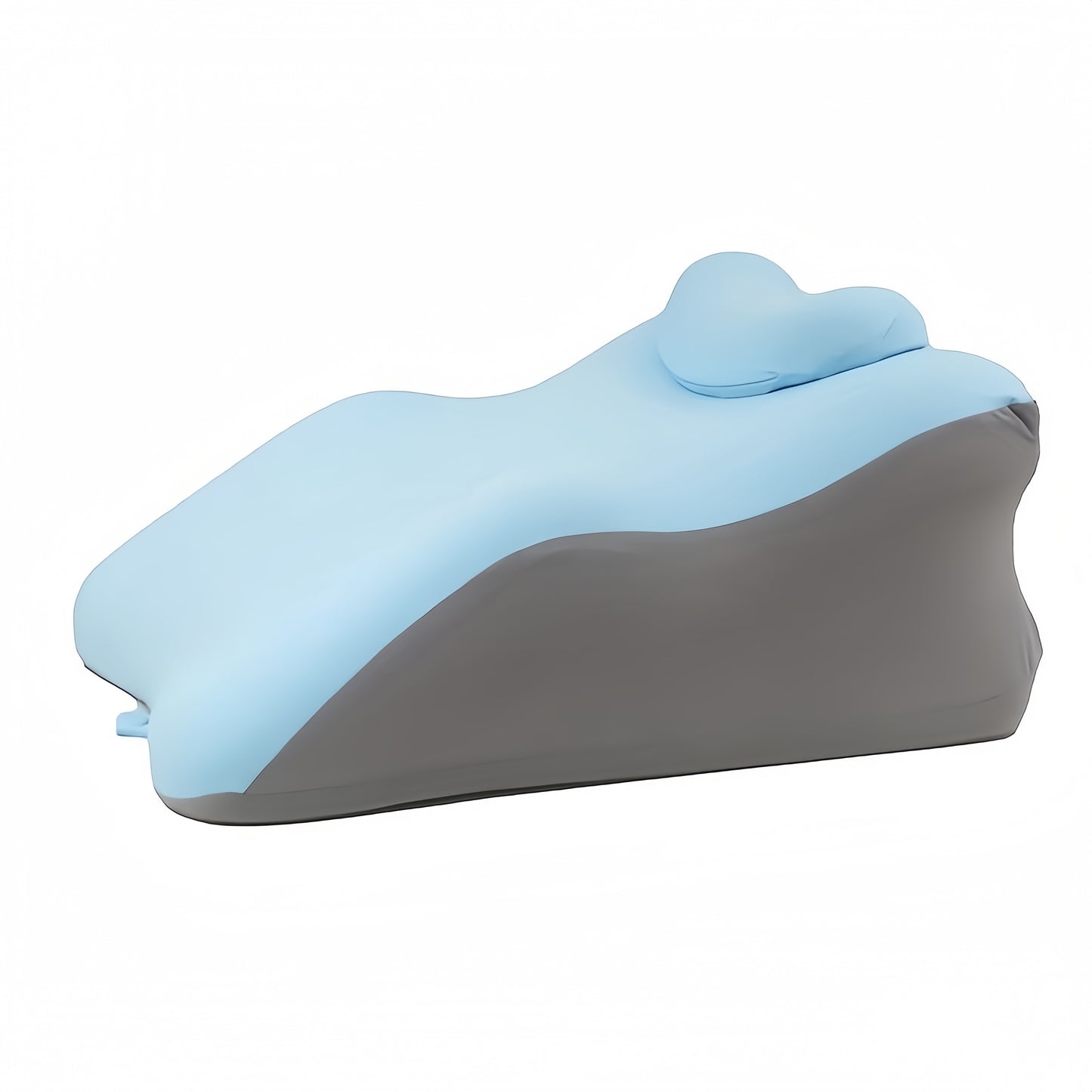 Ergonomic Cotton Pillow - Breathable Back Support for Side & Back Sleepers