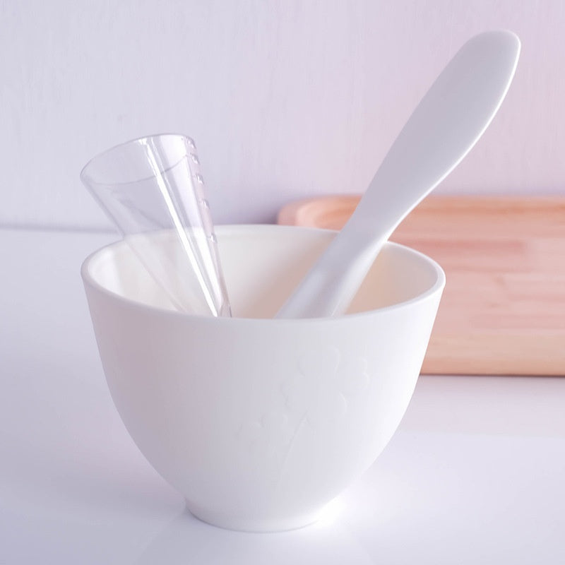 Silicone Mask Bowl and Brush Set for Face Makeup & Skincare