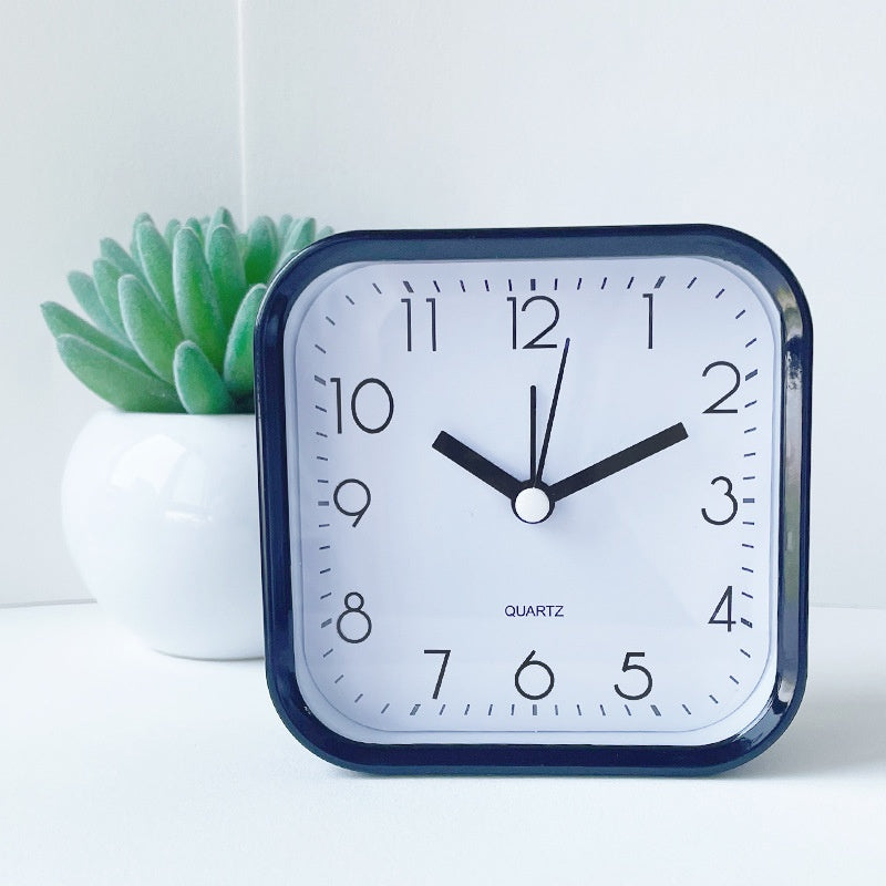 Voice-Controlled LED Bedside Clock with Calendar and Luminous Display