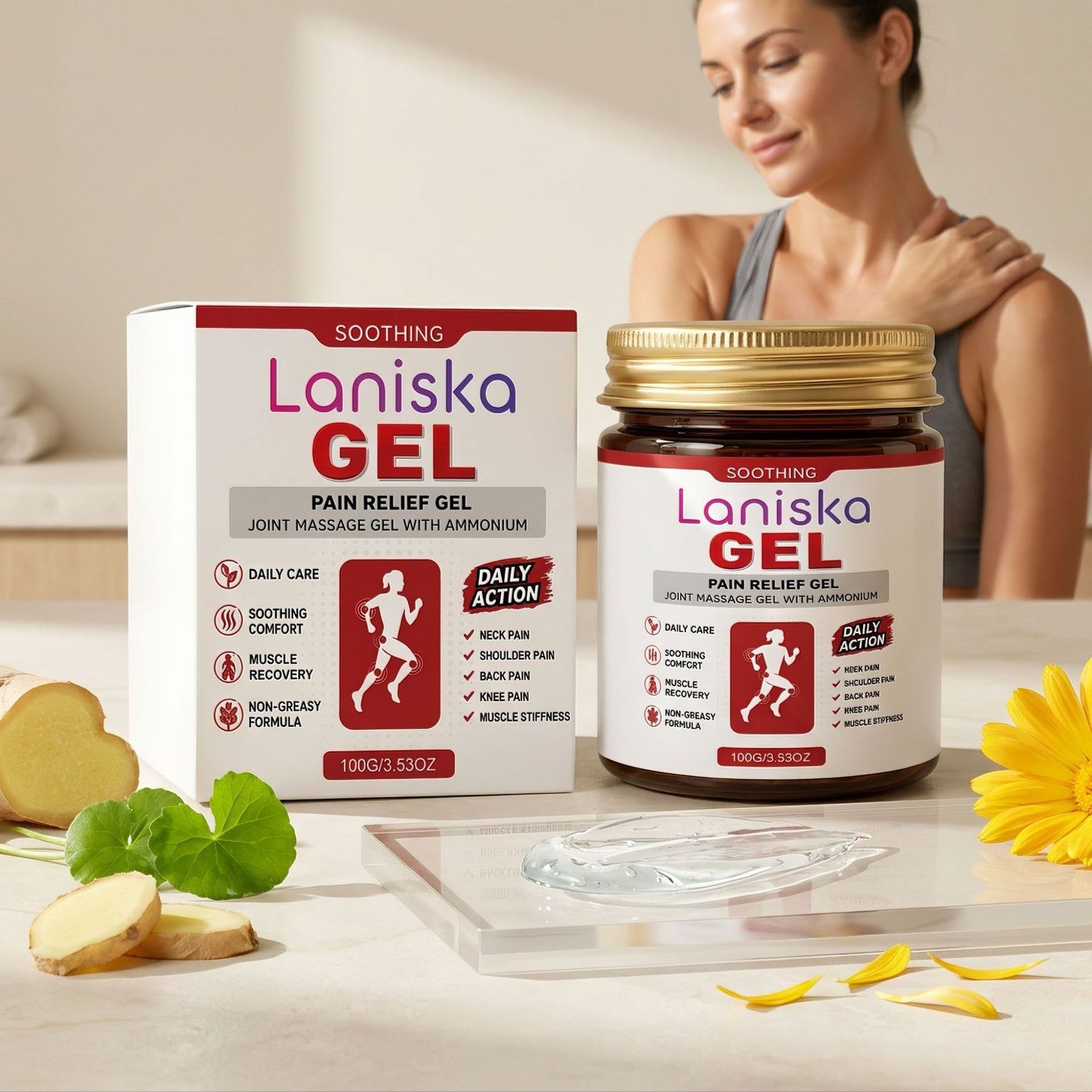 Refreshing Massage Gel for Joint Care - 100g