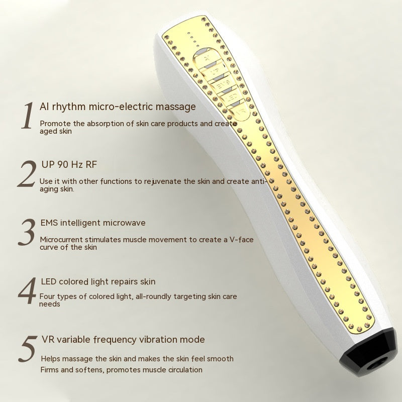 Micro-Current RF IPL Skin Care Device for Face Lifting and Rejuvenation