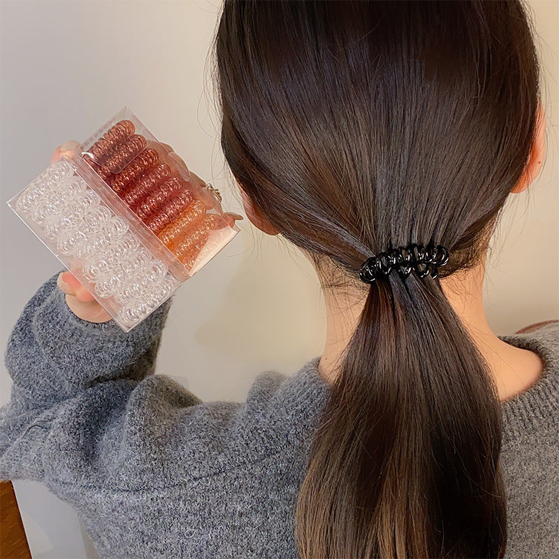 Traceless Phone Line Hair Ring Hairband - Hair Accessories for Women
