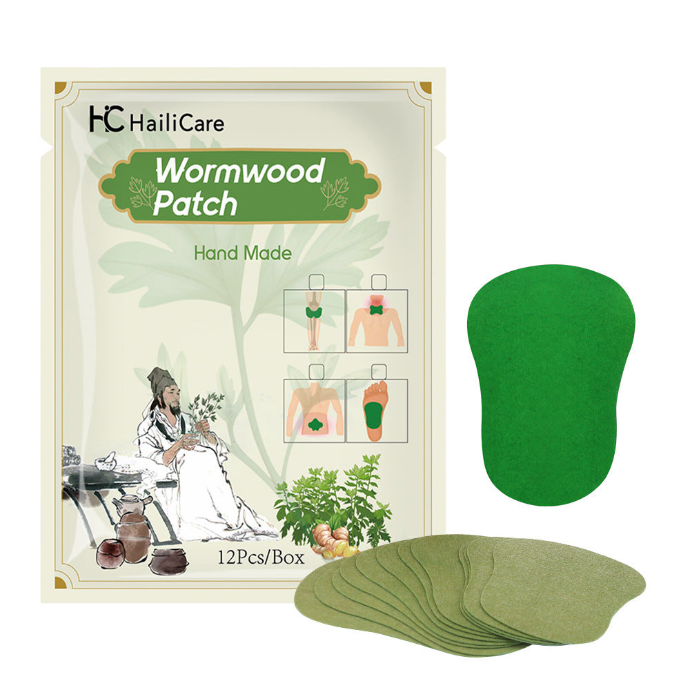 Herbal Knee, Lumbar, Cervical & Foot Patch Set for Pain Relief - 12 Patches