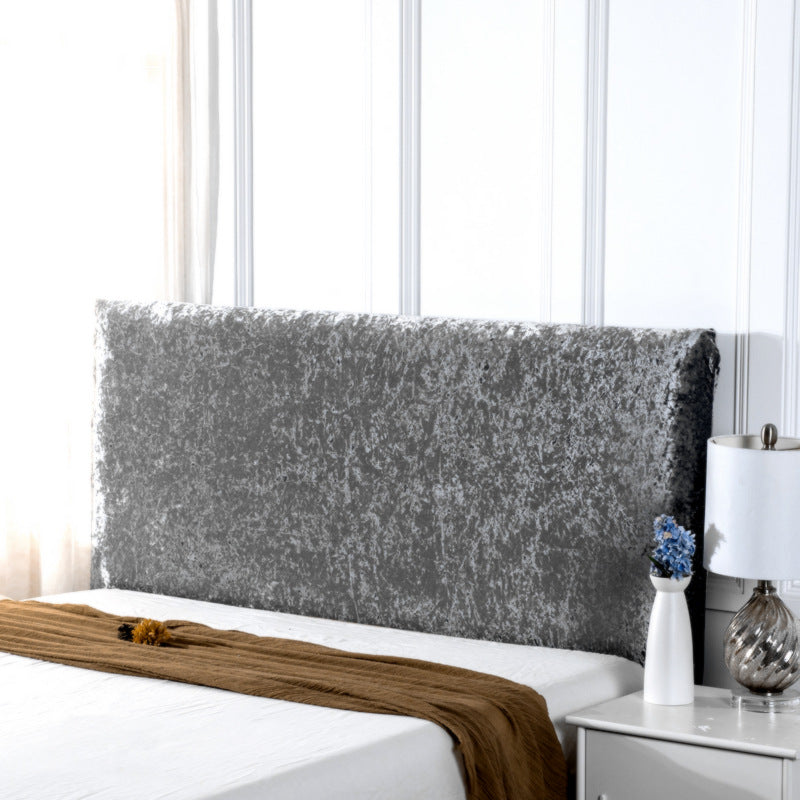 Dustproof Velvet Bed Head Cover - All Sizes & Colors Available