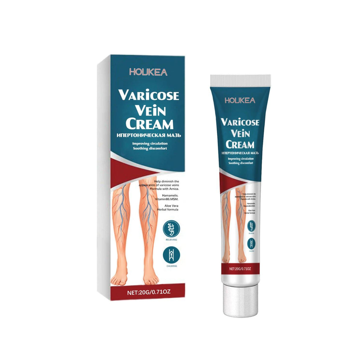 Gentle Care And Massage Of The Legs To Relieve Discomfort, Nourish