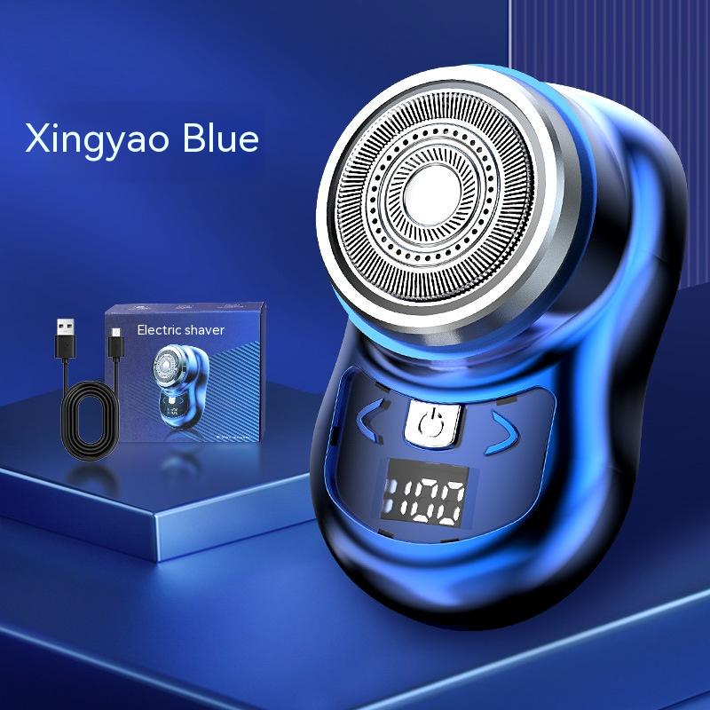 USB Electric Shaver with LED Battery Display