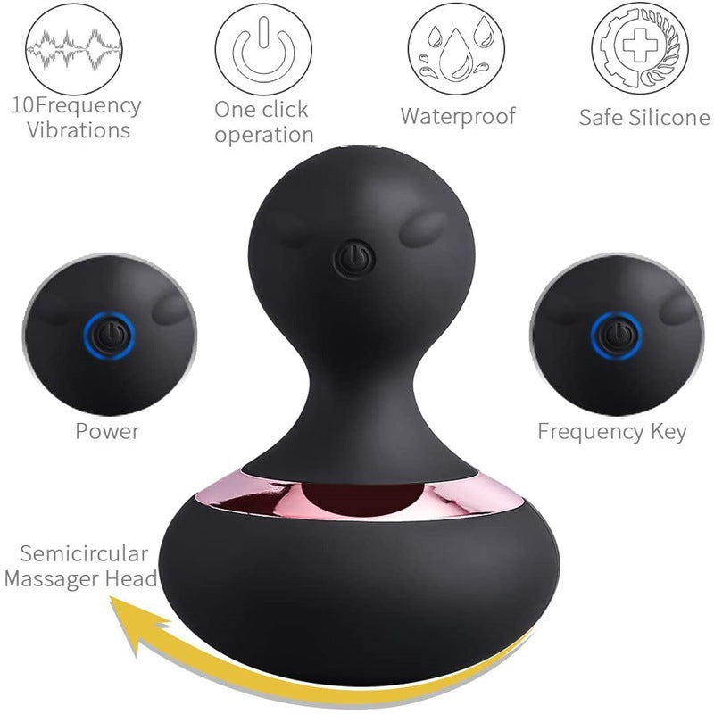 Magnetic Charging Massage Stick for Women - Strong Shock Therapy, USB, Multiple Colors