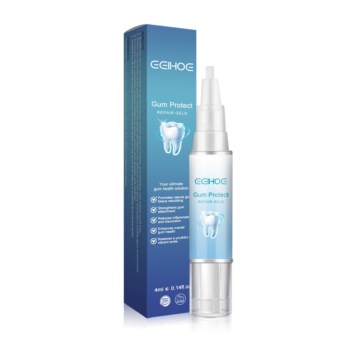 Gum Repair Gel for Receding Gums - Soothing Oral Care Treatment