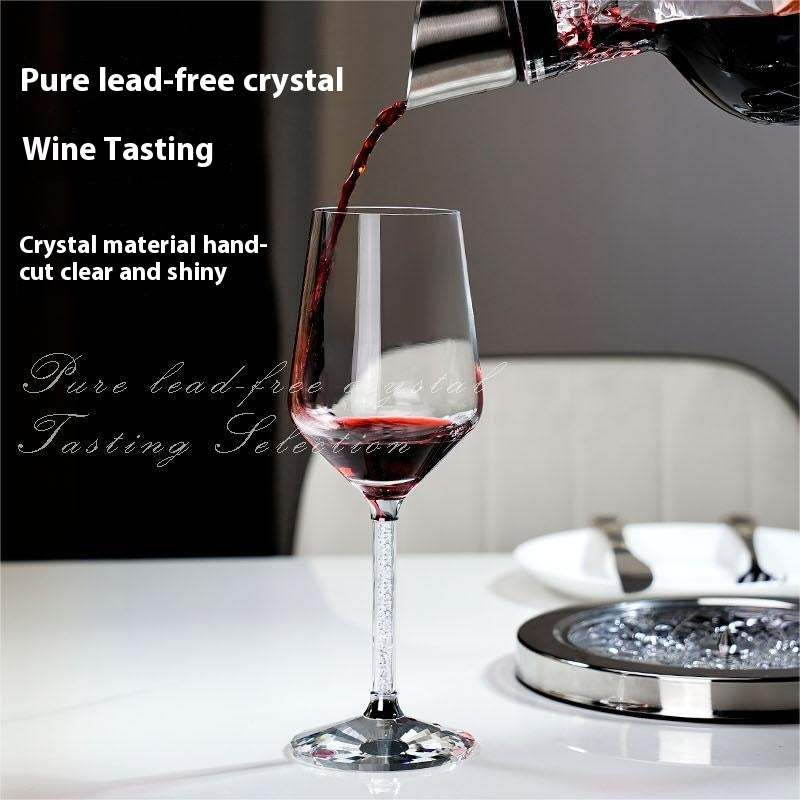 High-Grade 1800ml Rotating Wine Decanter with Sealed Crystal and Gold Options