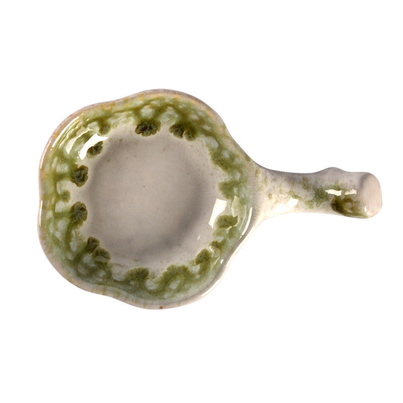Japanese Chopstick Holder Saucer - Ceramic Tableware for Kitchen & Dining