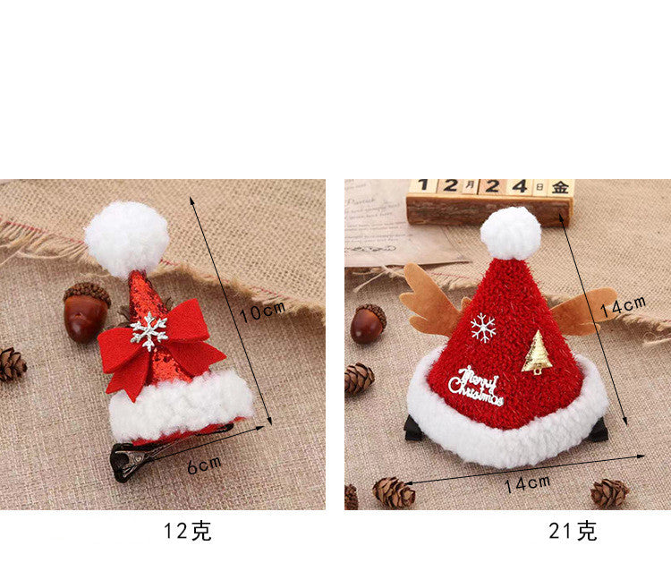 Christmas Headwear Hair Accessories - Cute Holiday Hair Clips & Pins