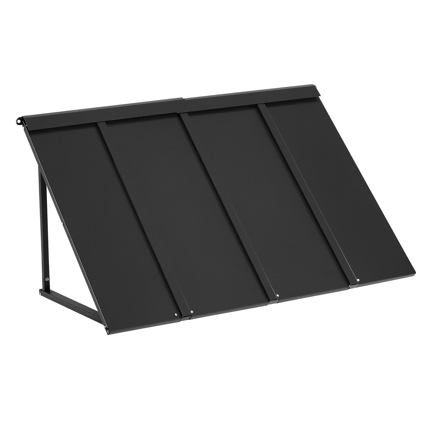 Outdoor Steel Window & Door Canopy 44x24 Inch Waterproof Anti-Rust