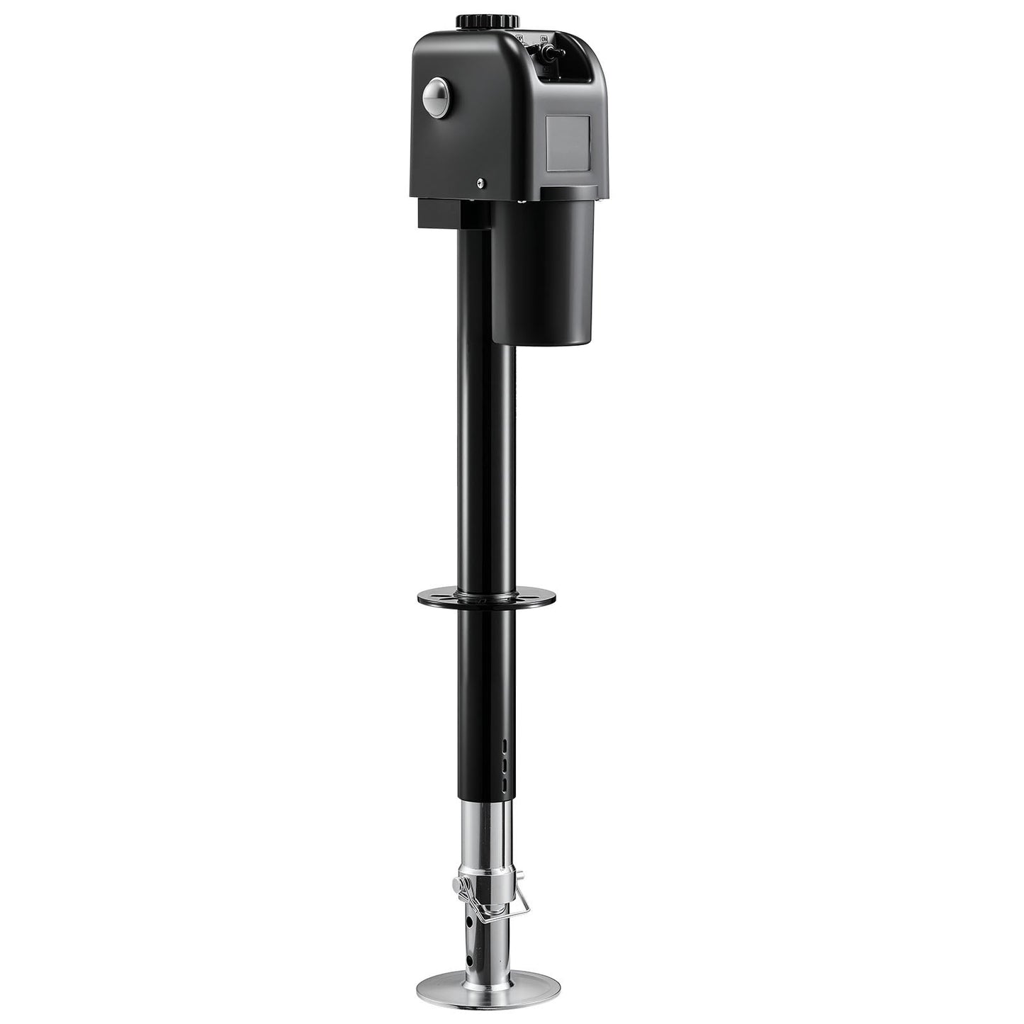 Electric Trailer Jack 7500 Lbs Capacity for RV Camper Travel Trailer Waterproof LED Light 12V