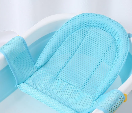 Baby Bathtub Non-slip Bath Mat Sponge for Safe Bathing - Multiple Colors