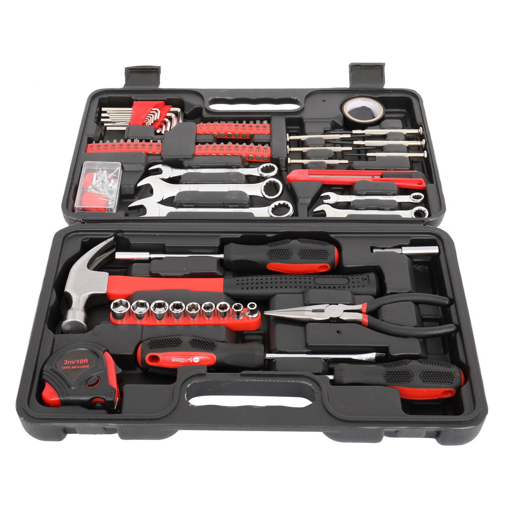 148-Piece Household Tool Set for Home Repairs - Durable Hand Tools
