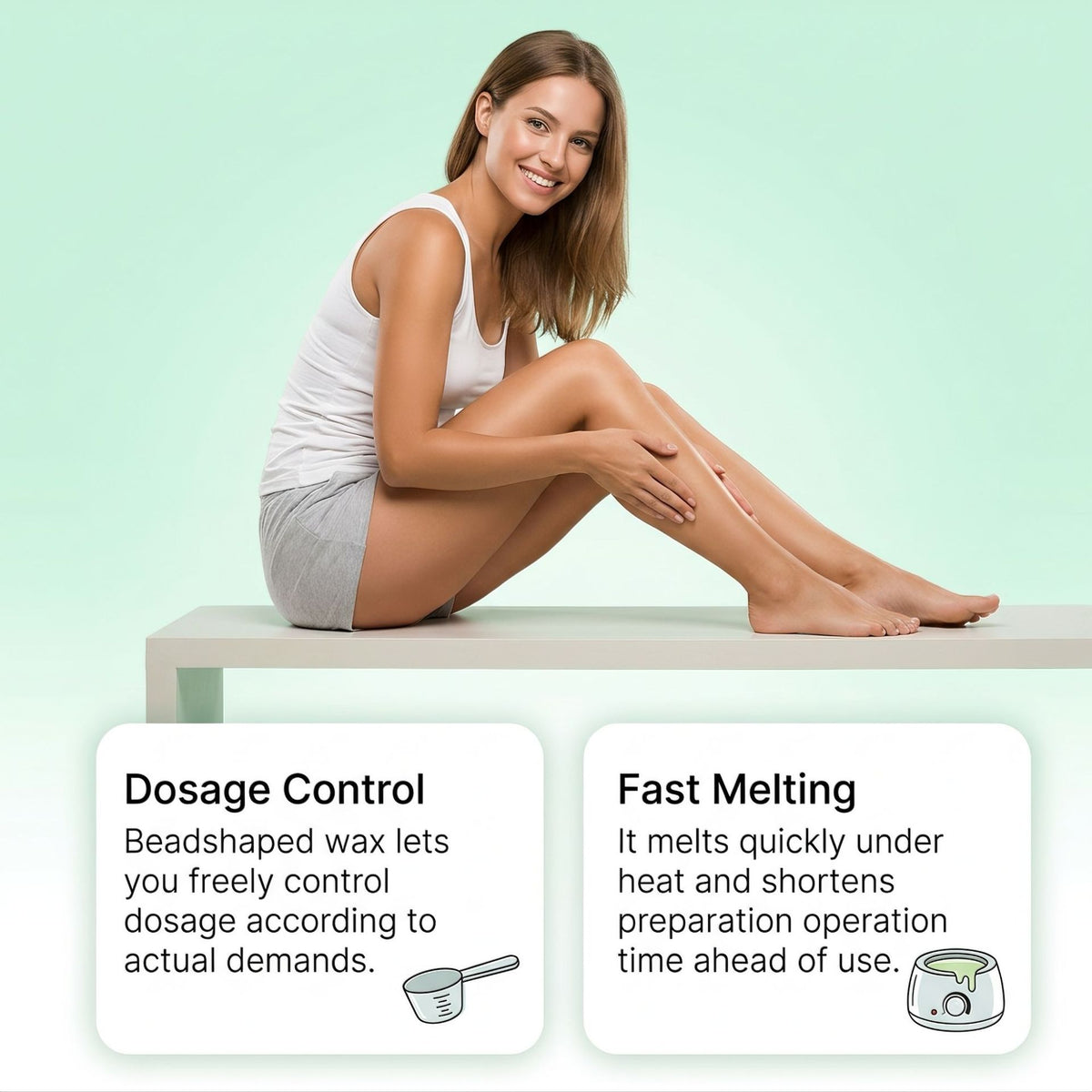 Hair Removal Cream for Legs & Hands - 100g