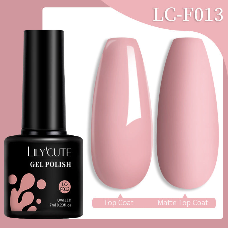 Colored Glitter Nail Glue Set for Nail Art - Waterproof & Non-Flushing