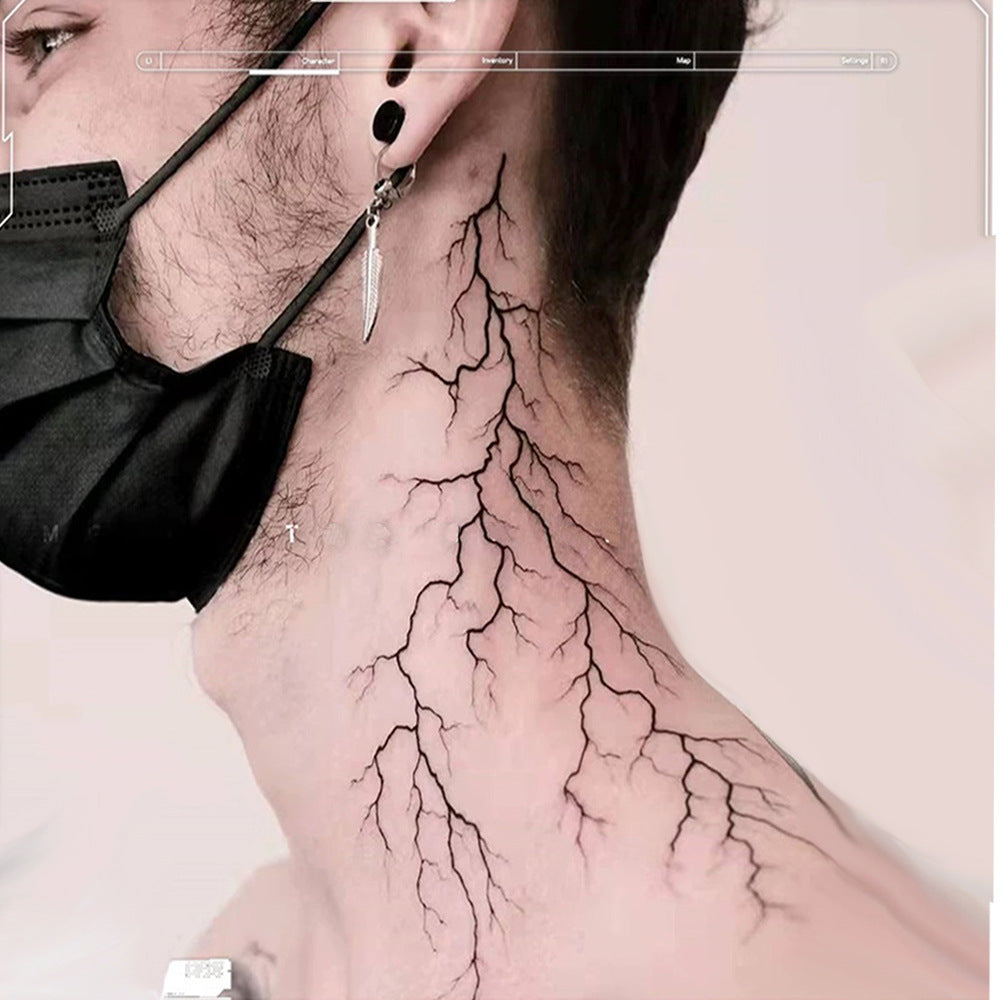 Waterproof Tattoo Stickers for Men and Women - Half Sleeve Chinese Style