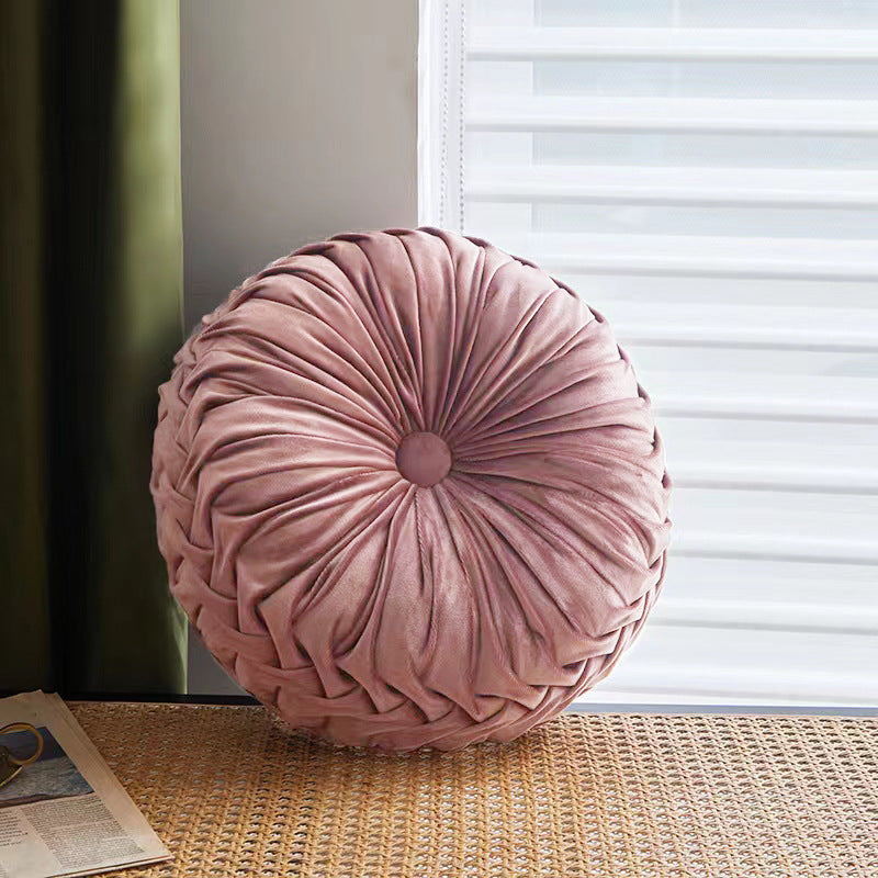 Solid Color Velvet Throw Pillow Cover 38x38cm Sofa Cushion Home Decor
