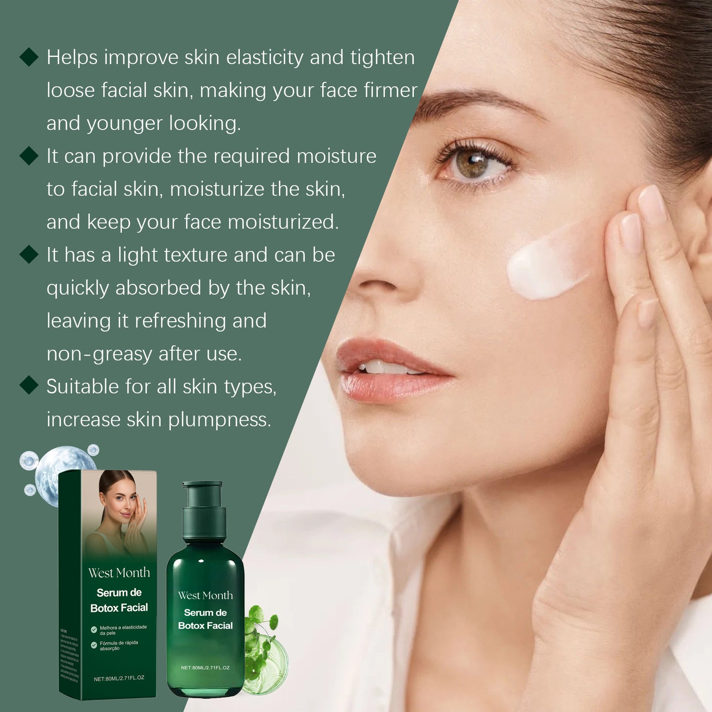 Anti-Wrinkle Facial Firming Essence - Moisturizing Niacinamide Face Serum 30ml