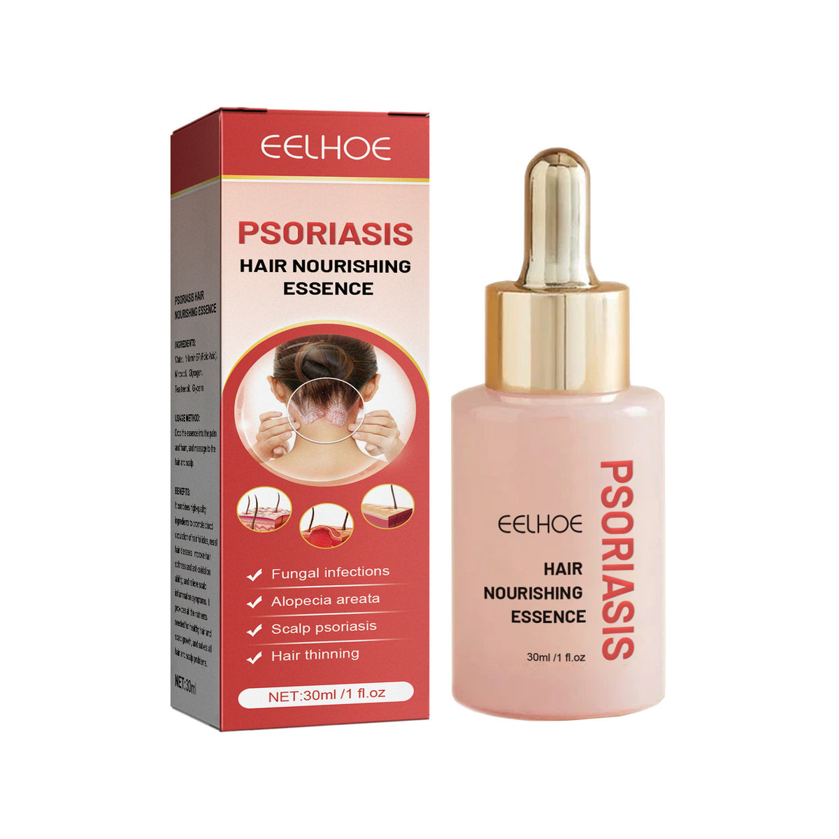 Scalp Cleansing Serum 30ml - Oil Control & Flake-Free