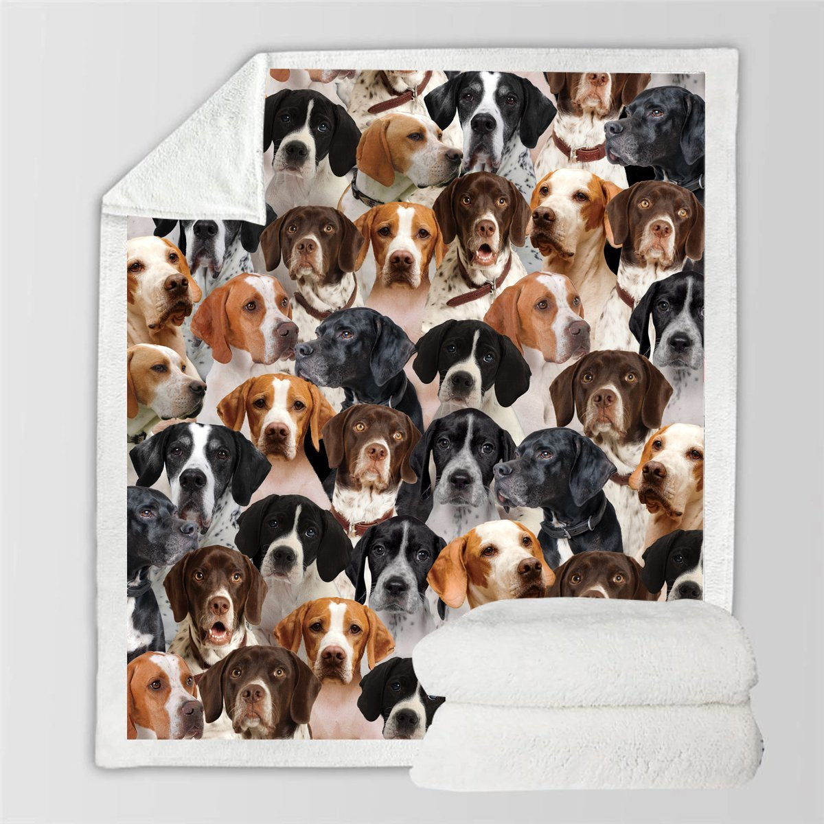 Printed Flannel Pet Dog Blanket - Multiple Sizes & Styles