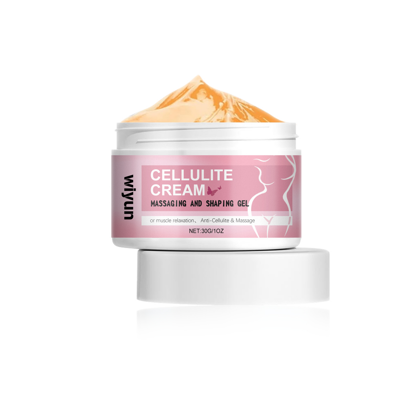 Firming Body Massage Cream with Shea Butter & Ginger - Moisturizing Formula