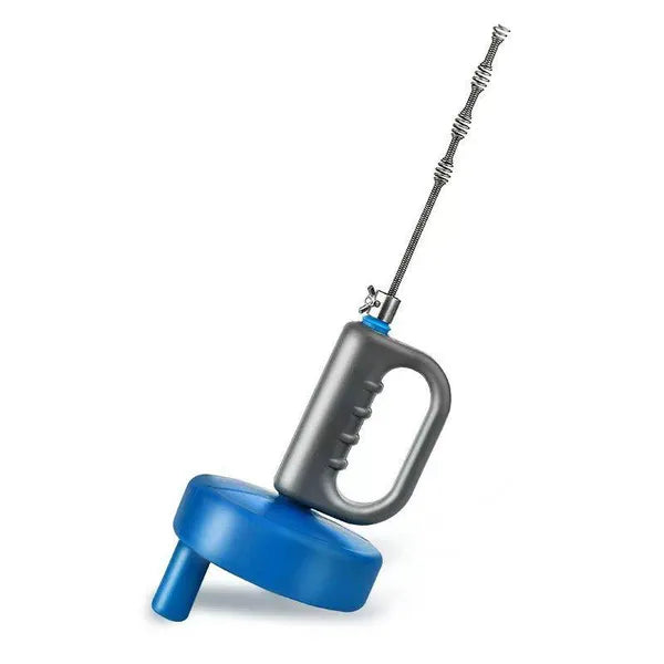7FT Heavy Duty Drain Snake Auger - Manual Pipe Clog Remover Tool for Sink Shower Toilet