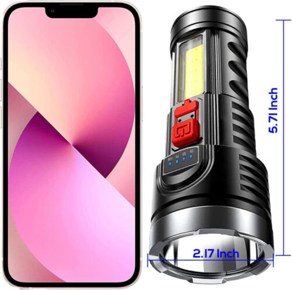 Rechargeable LED Work Light with Built-in Battery and Multiple Modes