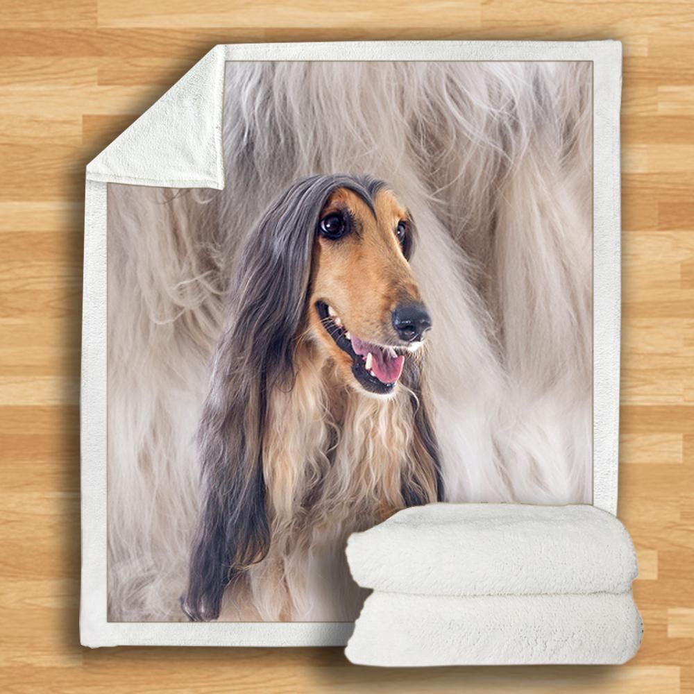 Double-Sided Flannel Blanket for Home & Air Conditioning Use - Multiple Sizes & Styles