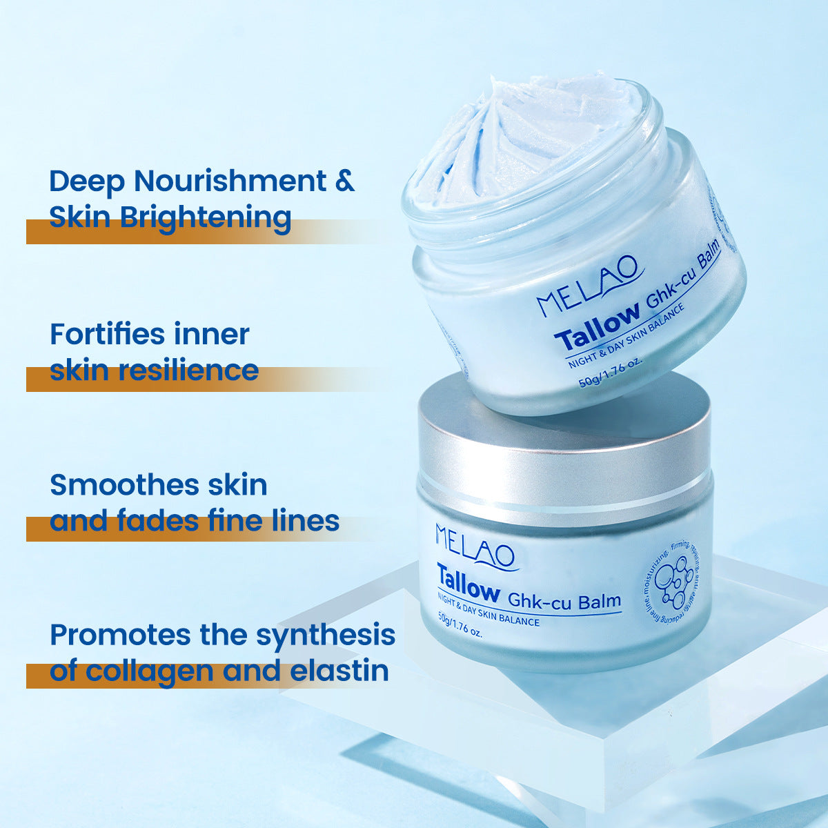 Blue Copper Peptide Firming Cream - 50g