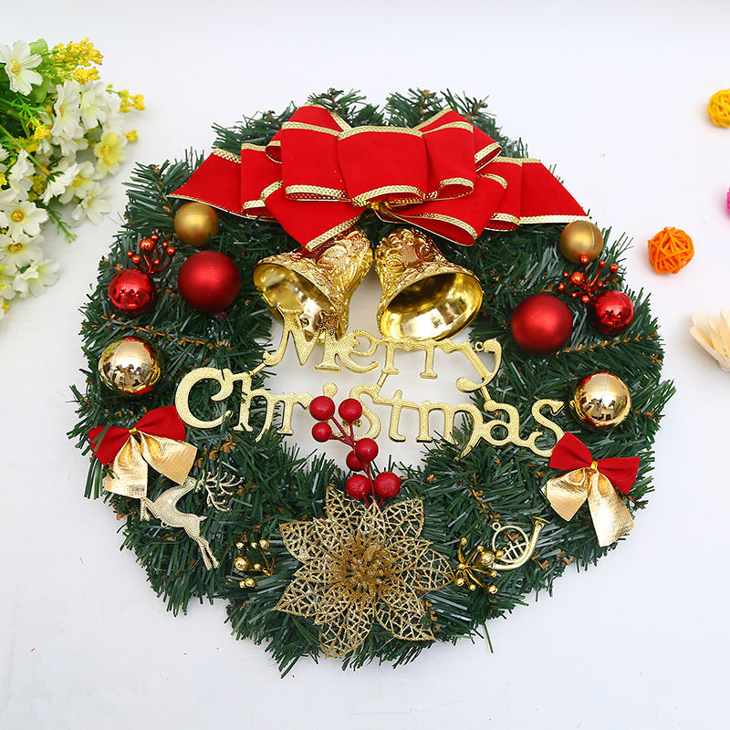 Christmas Garland Window Decoration - Festive Holiday Wreaths & Decor