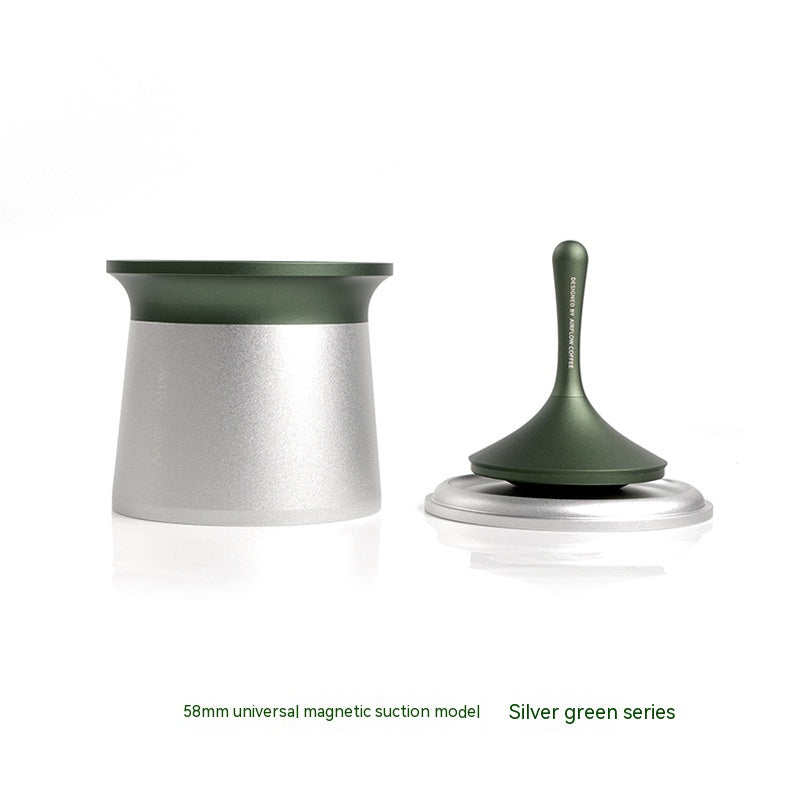 Gyro Coffee Powder Sifter & Grinder for Fine Powder Production, Silver Gray